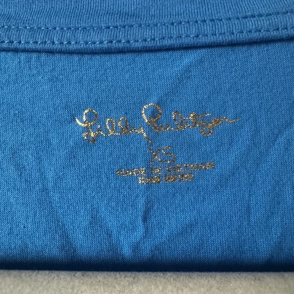 NWOT Lilly Pulitzer Dicola Top Boca Blue Size XS